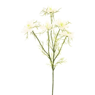Künstliche Cosmosblume Weiss 56 cm