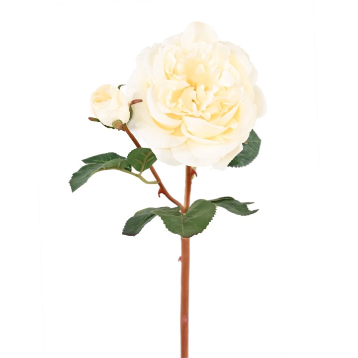 Künstliche Rose Rot 53cm - Wartungsfreie Eleganz