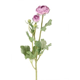 Kunst-Butterblumenstiel Lila 55cm