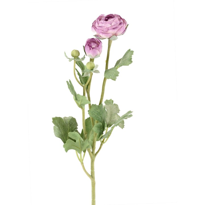 Kunst-Butterblumenstiel Lila 55cm