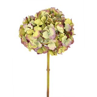 Lebensechte Kunsthortensie, Pink, 45 cm - Absolut Pflegefrei