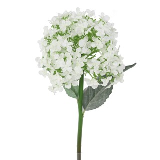 Künstliche Hortensie Weiss 55cm - Elegante Kunstpflanze für Ihr Zuhause