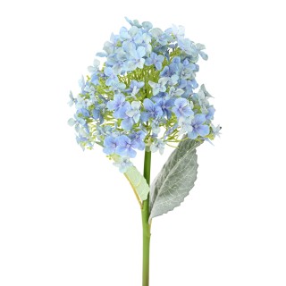 Künstliche Hortensie Blau, 55 cm, Wartungsfrei