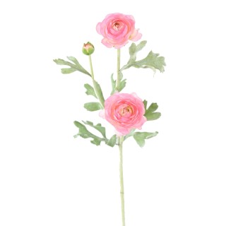 Künstliche Ranunkel Pink 53cm - Pflegeleicht und Realistisch