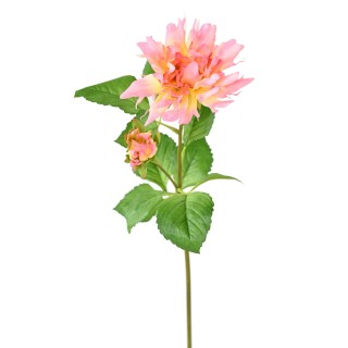 Künstliche Dahlie Pink 75 cm - Pflegefrei