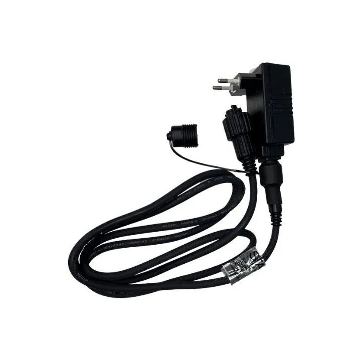 Premium Spritzguss Nordmanntanne mit LED-Stecksystem, 150 cm