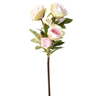 Künstliche Rose Lichtrosa 45cm – Dauerhaft Schön