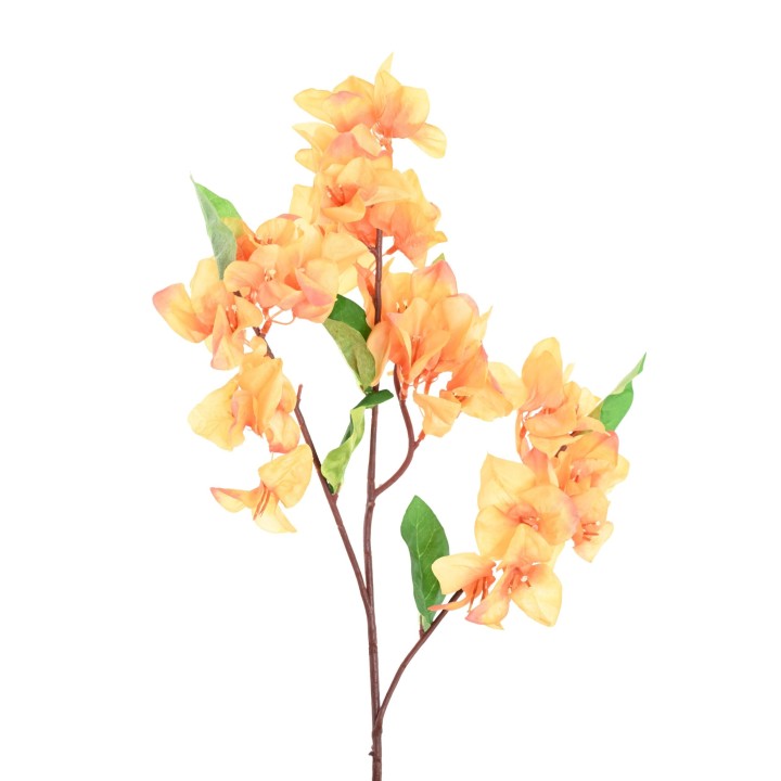 Künstliche Bougainvillea Pflanze, Orange, 68cm Hoch