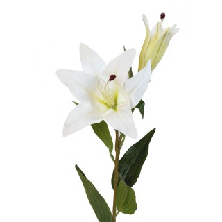 Kunst-Lilie Weiss 76cm – Stilvolle und Pflegeleichte Dekoration