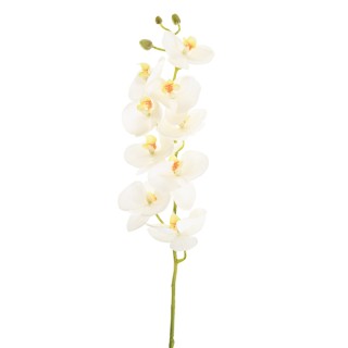 Künstliche Phalaenopsis Orchidee Weiss 77cm