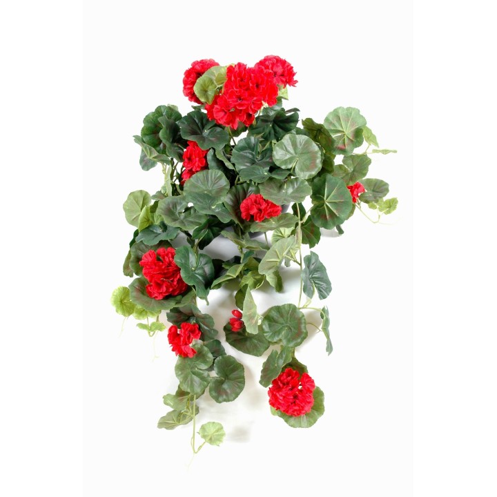 Kunst-Geranium Hängebusch, 60cm