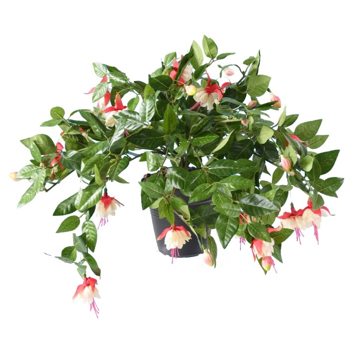 Künstlicher Fuchsia Hängebusch 25cm