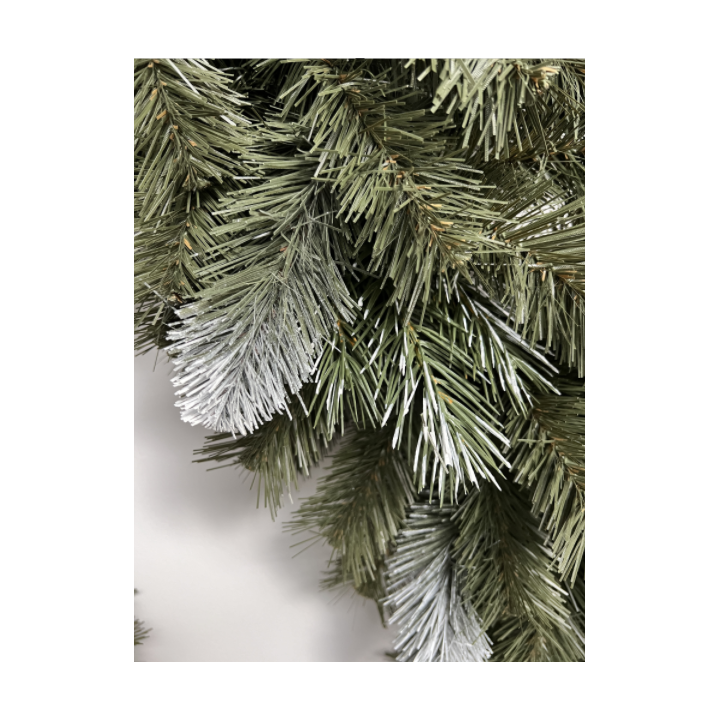 Winterkranz Lamia - Kunst-PVC mit Schneeeffekt - 45 cm