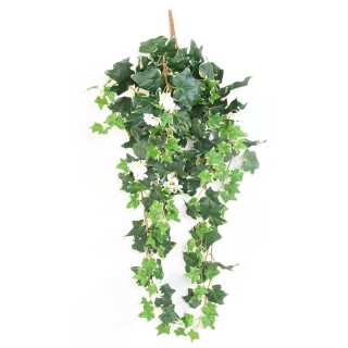 Kuenstliche Efeu Haengepflanze 90cm Mehrfarbig Textil