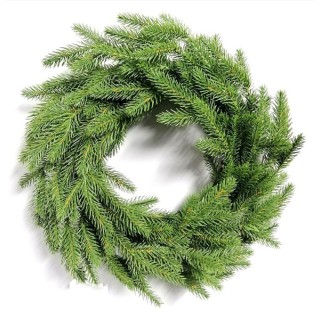 Luxuriöser Spritzguss-Kranz, 45 cm Durchmesser