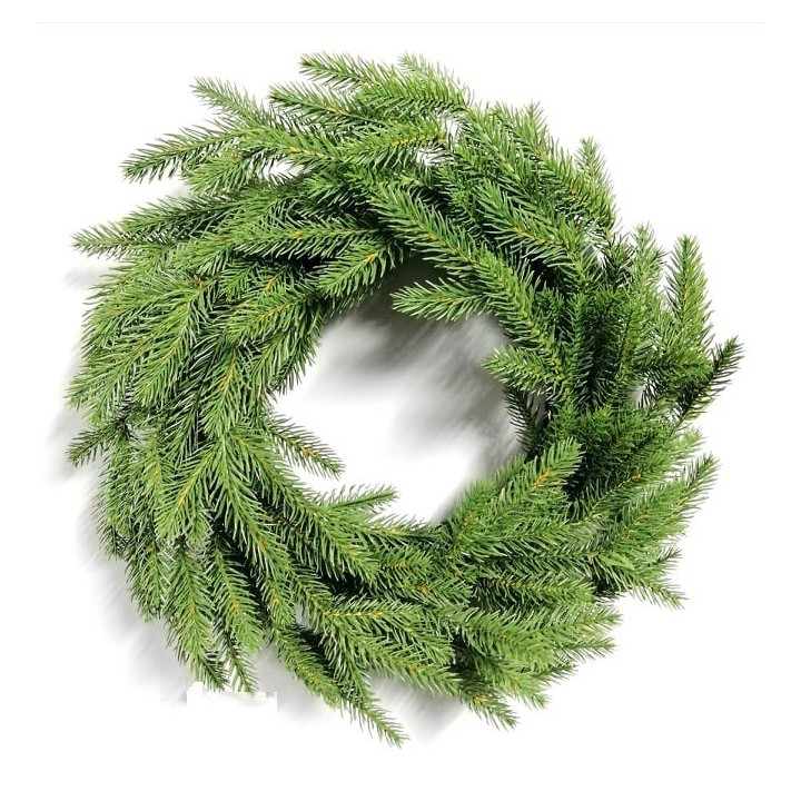 Luxuriöser Spritzguss-Kranz, 45 cm Durchmesser