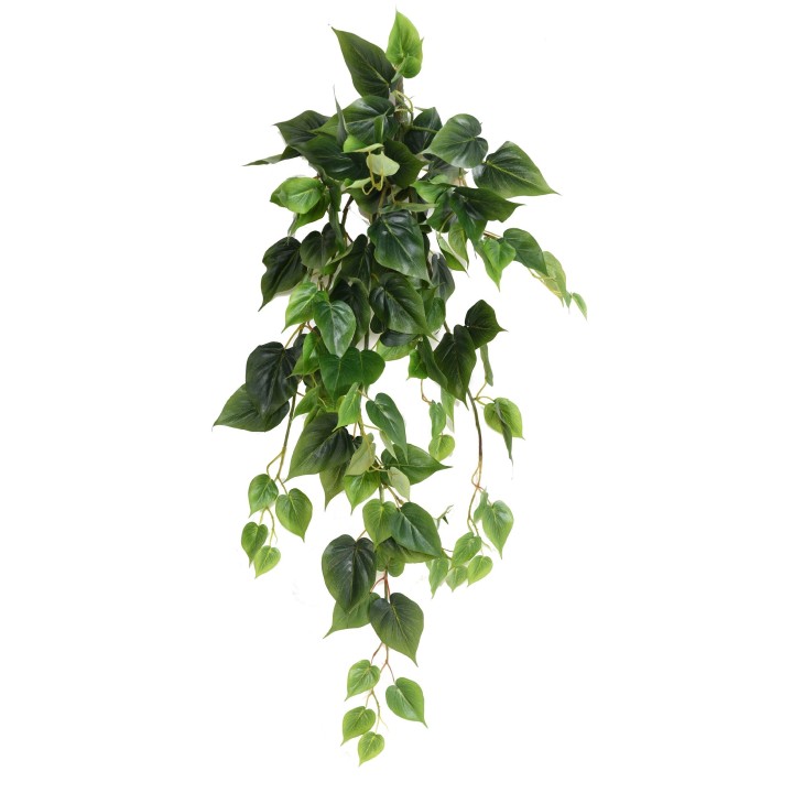 Künstlicher Philodendron Hängebusch 80cm