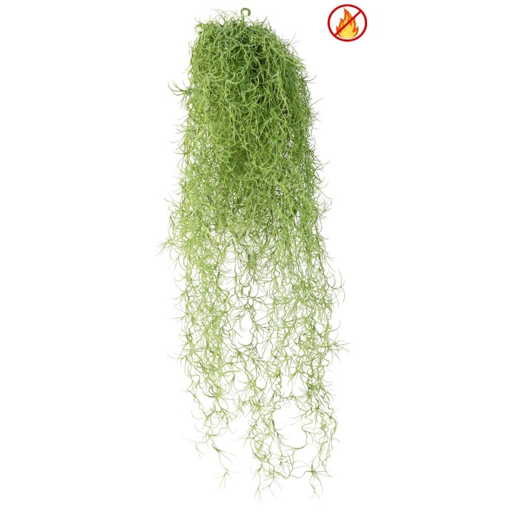 Kunstpflanze Tillandsia FR - Flammschutz, 60cm