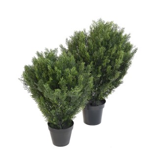 Künstlicher Zypressenbaum für Aussenbereiche, 90 cm, Grün