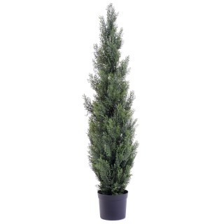Künstlicher Zypressenbaum 125cm - UV-beständig für Aussenbereiche