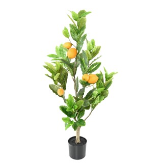 Kunst-Zitronenbaum 90cm - Mediterranes Flair für Innenräume