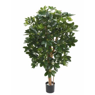 Künstliche Schefflera Pflanze 90cm Grün