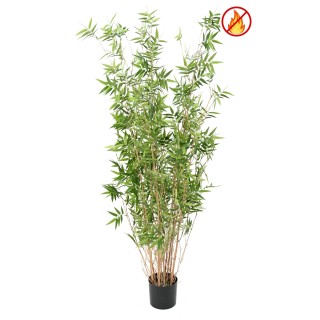 Künstlicher Orientalischer Bambus Baum, 160cm, Grün