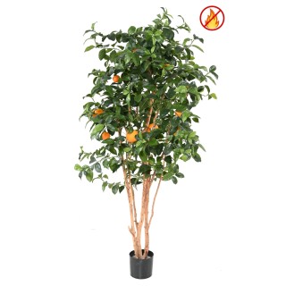 Künstlicher Schefflera-Busch, 90cm hoch, grün