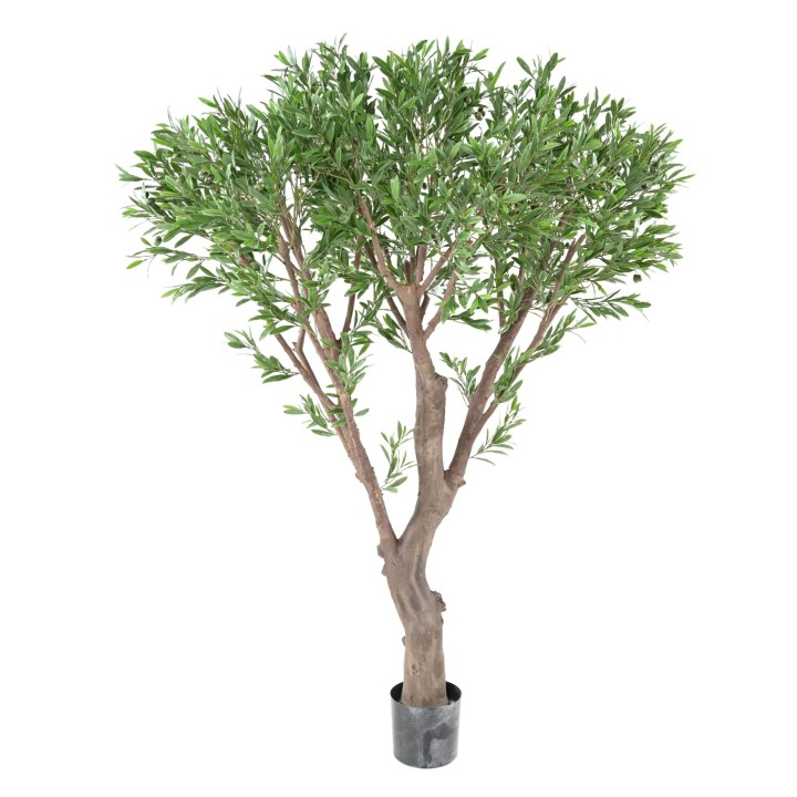 Künstlicher Olivenbaum UV-Schutz 185cm - Für Aussenbereiche