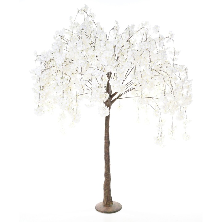 Künstlicher Kirschbaum 200cm, rosa Blüten, naturgetreue Nachbildung