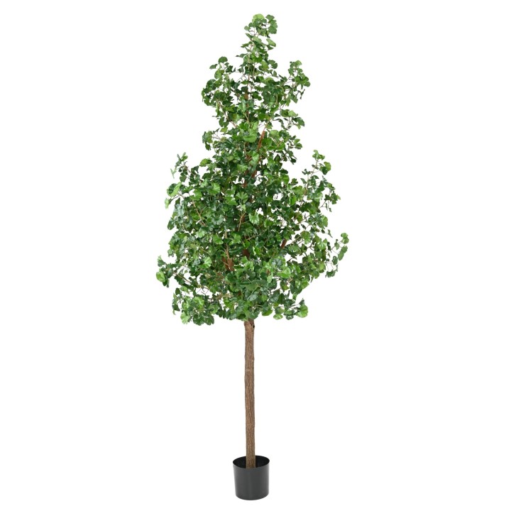 Lebensechter Kunst-Ginkgo-Baum 290cm, Gruen