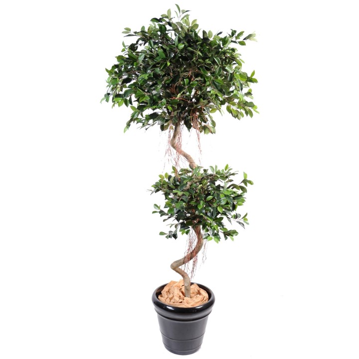 Künstlicher Ficus Baum 185cm Grün