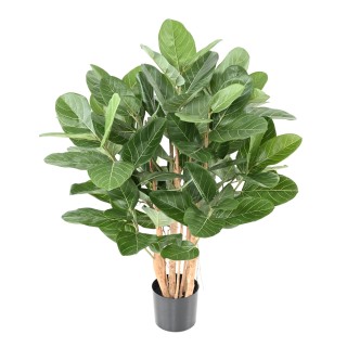 Künstlicher Ficus Audrey, 100 cm, Grün
