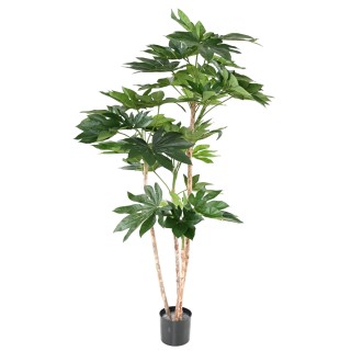 Künstlicher Fatsia Japonica Baum 150cm Grün
