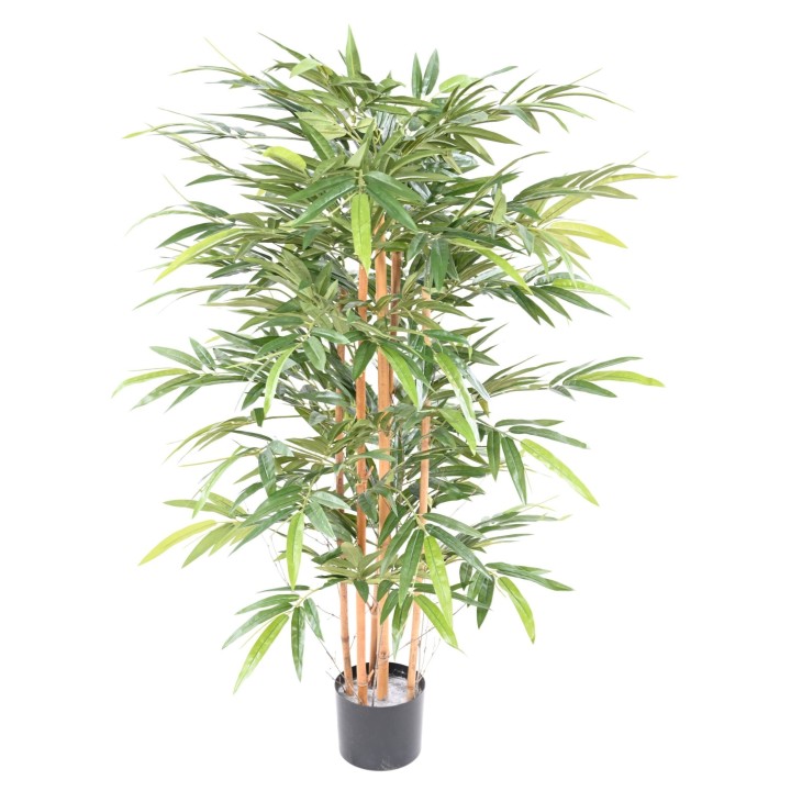 Kunstbambus 145 cm - Naturgetreue Nachbildung - Grün