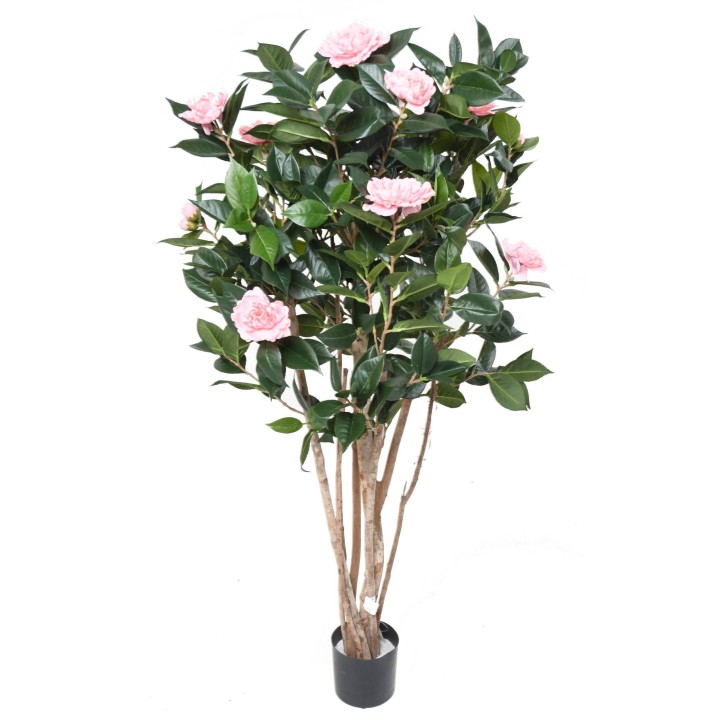 Künstliche Kamelie 130cm Pink