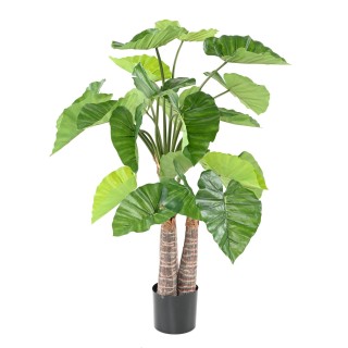 Künstliche Alocasia Pflanze 130cm - Realistisches Grün