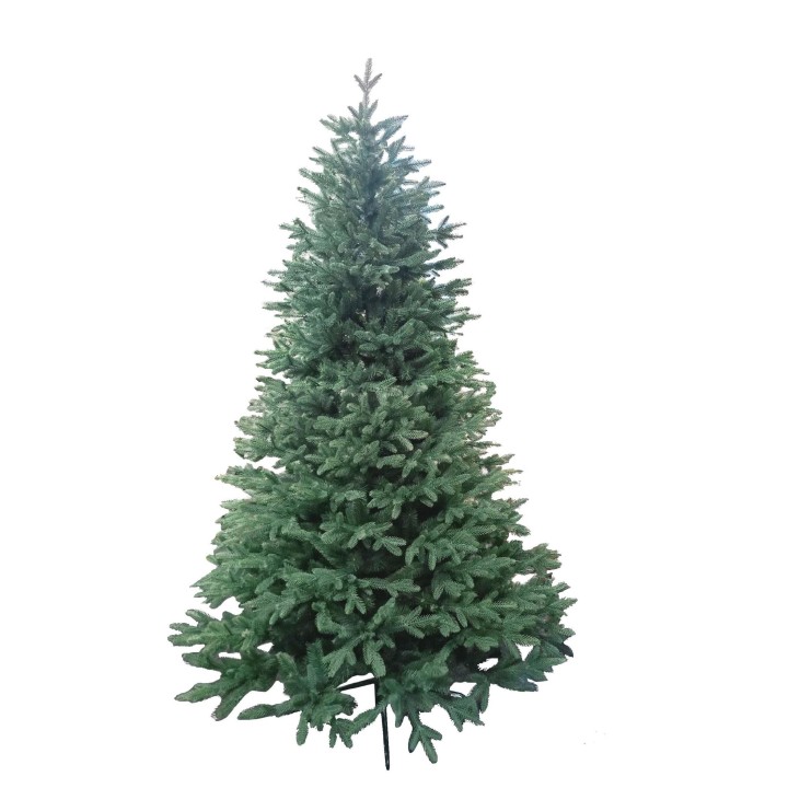 Künstlicher Weihnachtsbaum Fraser-Tanne PE/PVC 210cm Naturgetreu