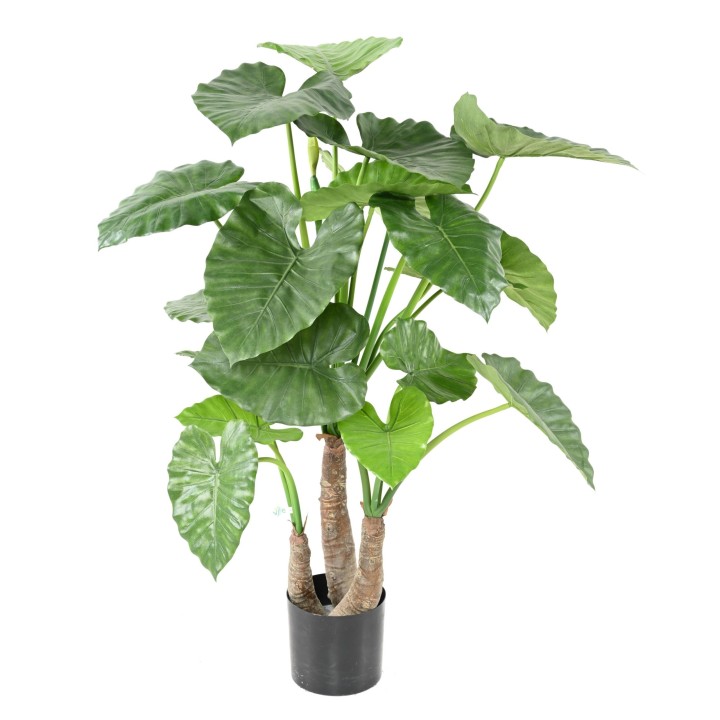 Künstliche Alocasia Calidora Pflanze 120cm Grün