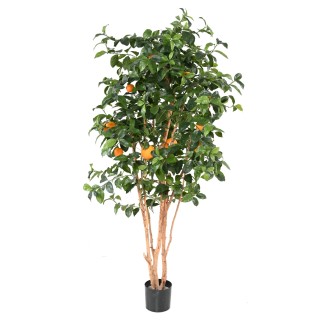 Künstlicher Orangenbaum 150cm - Naturgetreu & Pflegeleicht