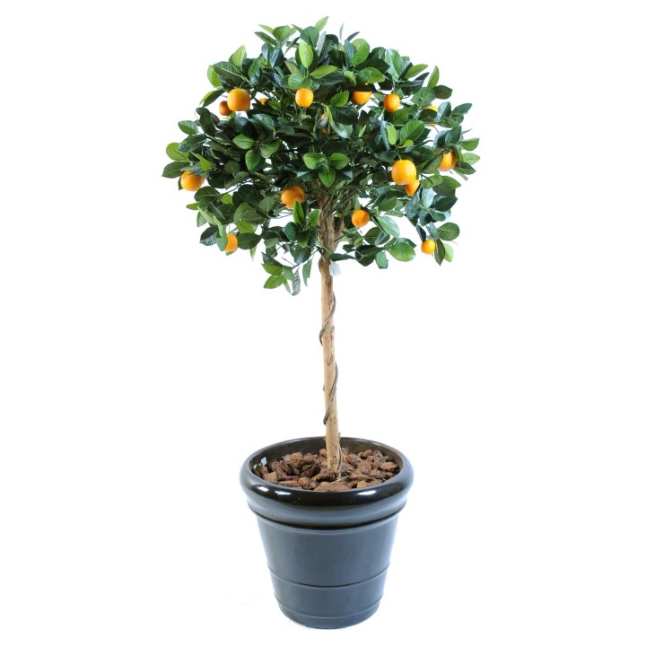 Künstlicher Orangenbaum 125cm - Grün