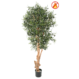 Künstlicher Olivenbaum 170 cm Silbergrün