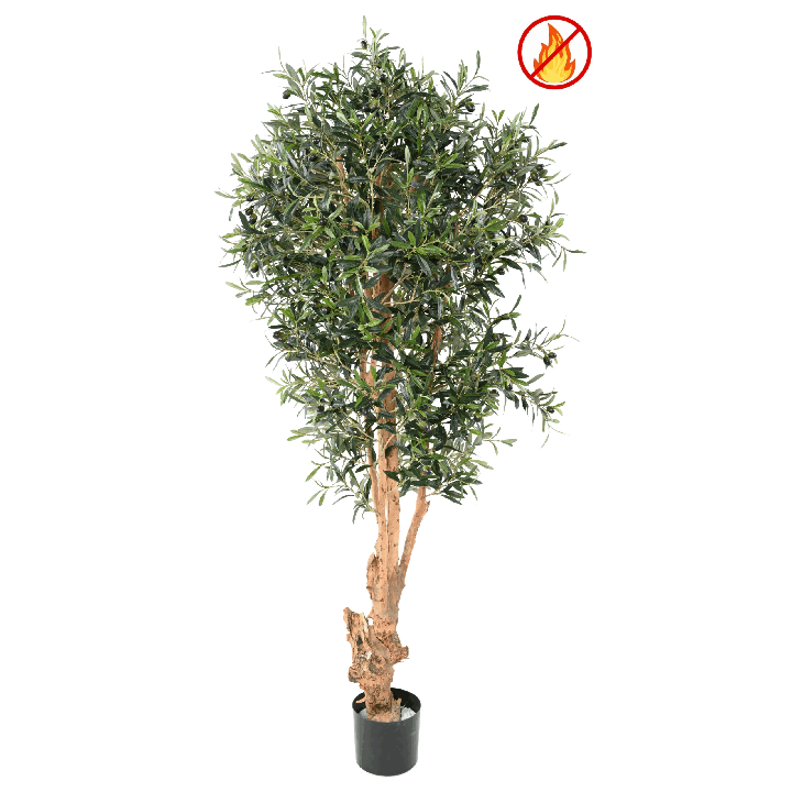 Künstlicher Olivenbaum 170 cm Silbergrün