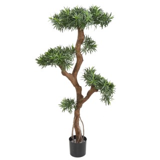 Künstlicher Podocarpus Wolkenbaum 135cm Grün