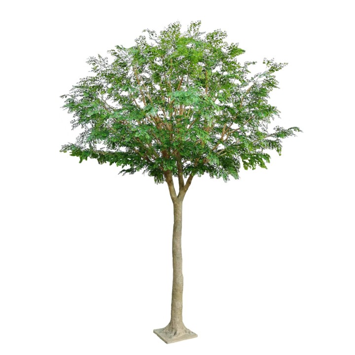 Grosser Künstlicher Bucida Baum - 450cm Hoch, Grün