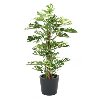 Künstlicher Philodendron Monstera Baum, 160cm, Lebendiges Grün