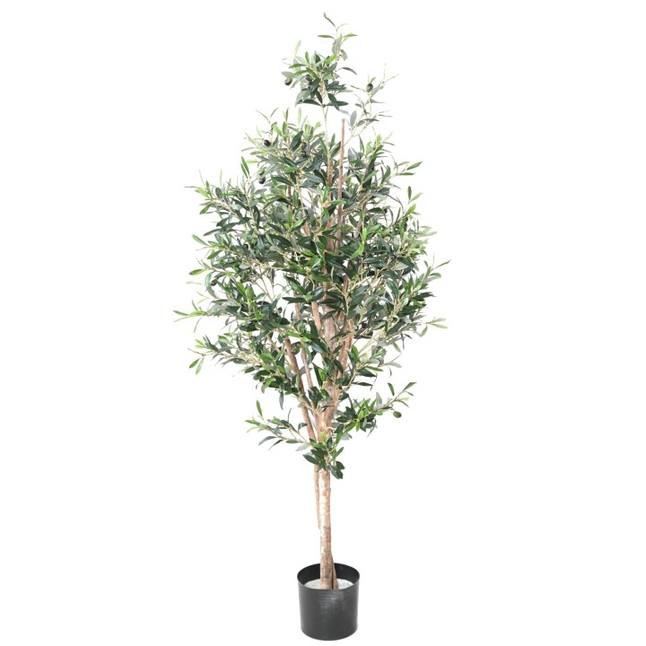 Künstlicher Olivenbaum 150cm - Silbergrüne Blätter