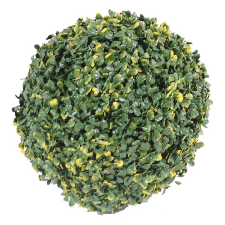 Dekorative Kunst-Buchsbaumkugel 28cm Durchmesser