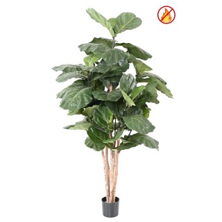 Ficus Lyrata Kunstbaum 190cm – Grünes Blattwerk