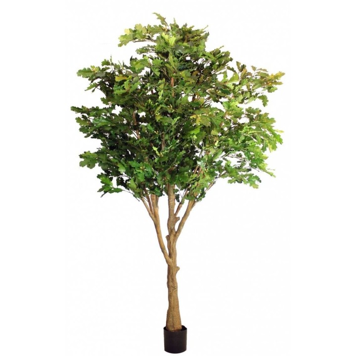 Lebensechter Eichenbaum 280cm Hoch, Grün